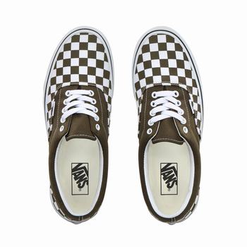 Damske Tenisky Vans Checkerboard Era Biele VA53OLRSI